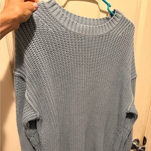 Green knit sweater American eagle